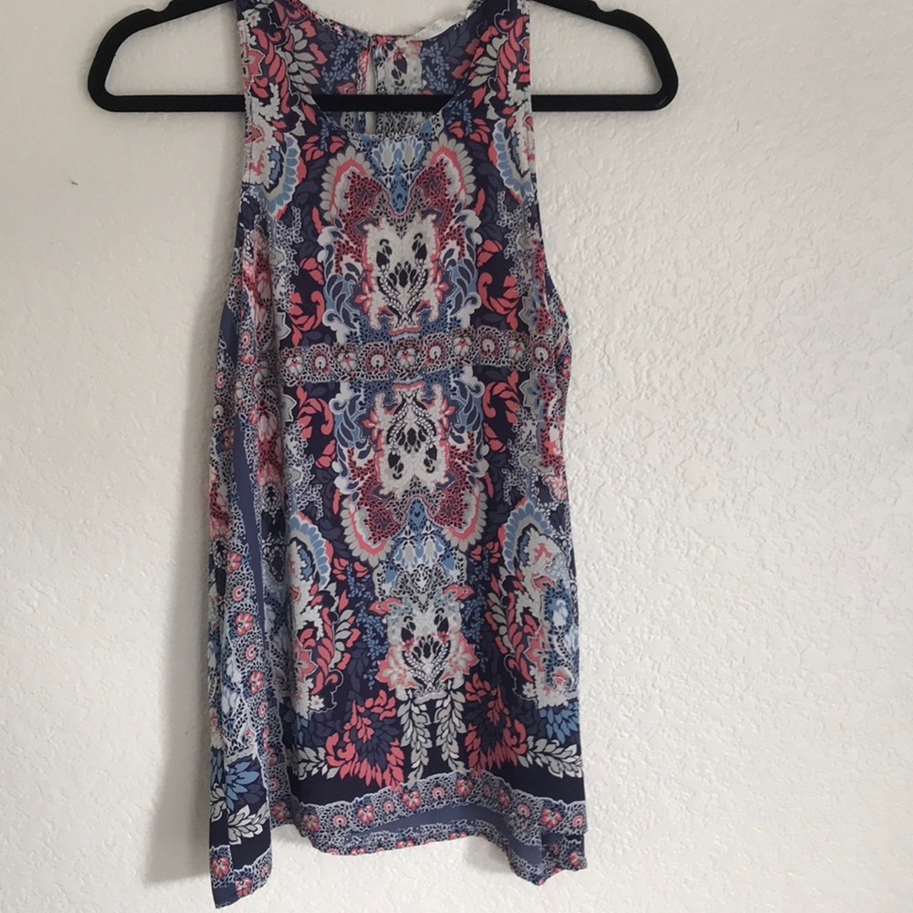 Patterned Tank Top
